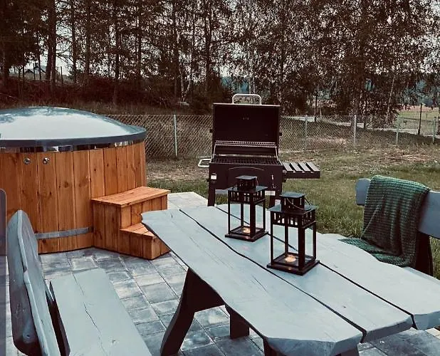 Dom Z Balia Na Kaszubach-widokova * Borucino (Kartuzy)